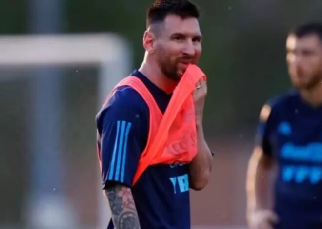 MESSI NO SALDRÁ DE TITULAR HOY ANTE PARAGUAY