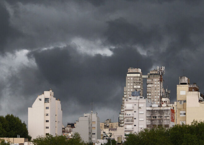 ALERTA POR TORMENTAS EN LA CIUDAD