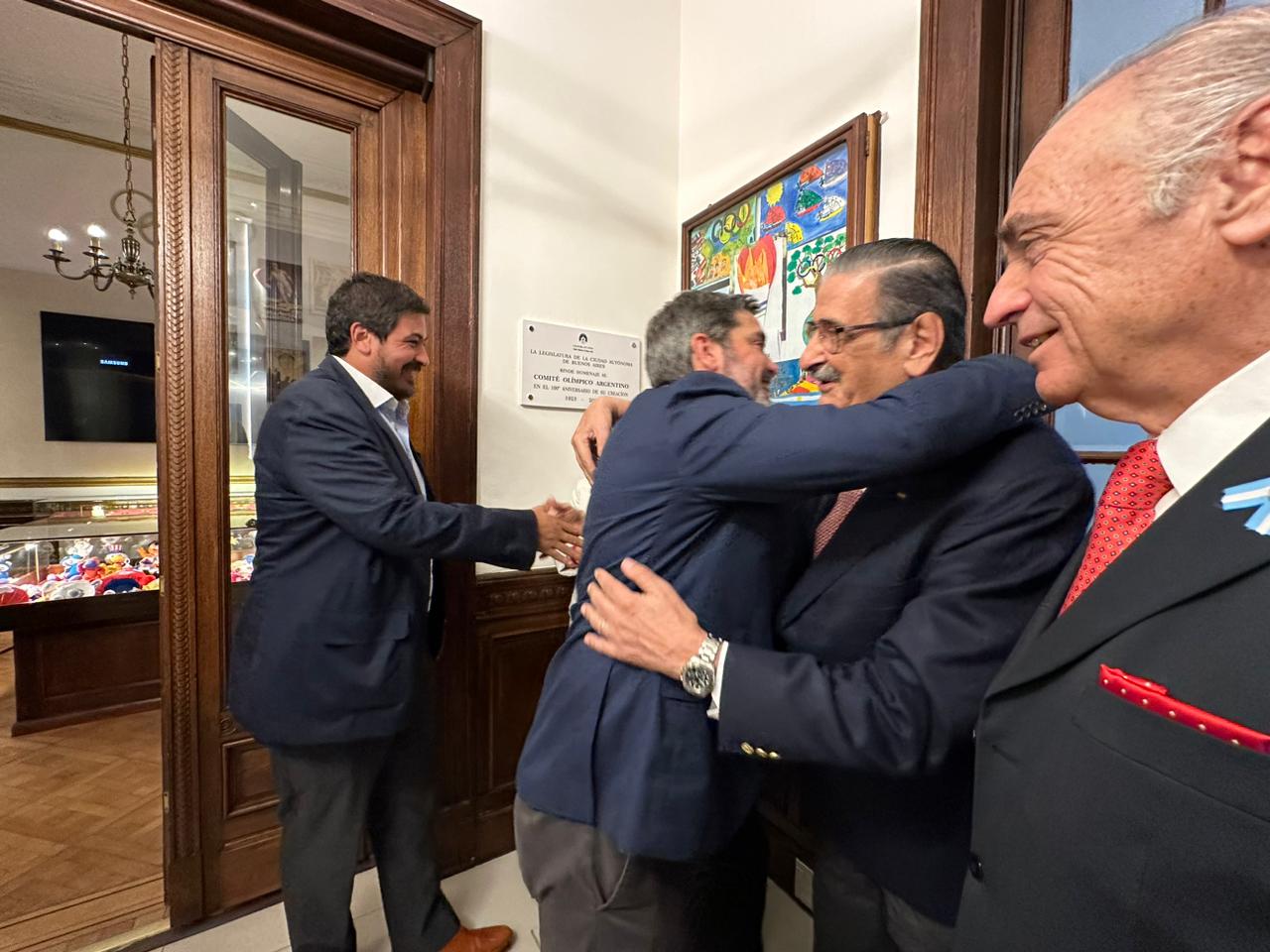 LEGISLATURA DISTINGUIÓ AL COMITE OLÍMPICO