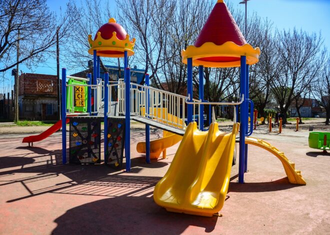 NUEVA PLAZA DE JUEGOS EN VILLA URQUIZA