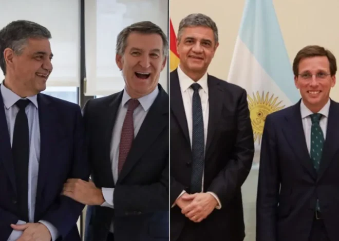 JORGE MACRI SE REUNIÓ CON EL ALCALDE DE MADRID Y CON EL PRESIDENTE DEL PARTIDO POPULAR