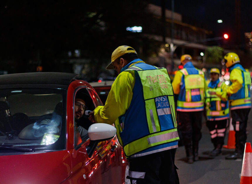 REFORZARON LOS CONTROLES DE ALCOHOLEMIA Y CASI SE DUPLICÓ LA CIFRA DE TESTEOS