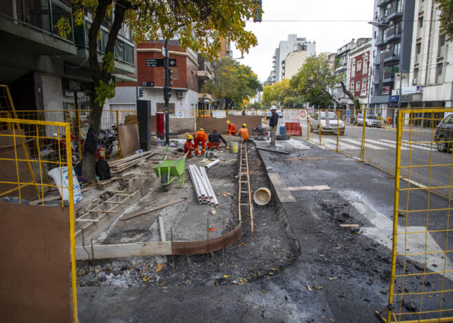 COMENZARON LAS OBRAS DE PUESTA EN VALOR DE LA AVENIDA INDEPENDENCIA