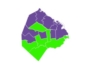 EL RESULTADO DE LAS ELECCIONES EN LAS COMUNAS PORTEÑAS