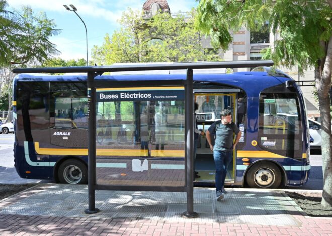 COMIENZA A FUNCIONAR LA PRIMERA LÍNEA DE BUSES ELÉCTRICOS DE LA CIUDAD