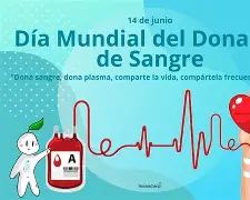 14 DE JUNIO DIA MUNDIAL DEL DONANTE DE SANGRE: JORNADAS DE COLECTA EN EL CLÍNICAS Y ECONÓMICAS