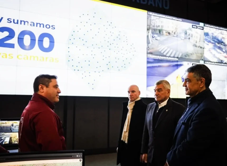 LA CIUDAD SUMÓ 1.200 CÁMARAS DE SEGURIDAD EN 300 PUNTOS ESTRATÉGICOS DE LOS BARRIOS