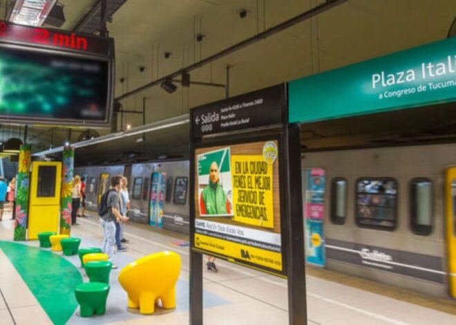CIERRA LA ESTACIÓN PLAZA ITALIA DEL SUBTE