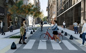 AVANZA LA TRANFORMACIÓN DE LA CALLE VIAMONTE