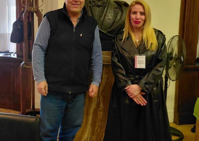 CONCEJAL LIBERTARIA DE VIEDMA VISITÓ LA LEGISLATURA PORTEÑA