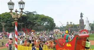 ABRIÓ EL PARQUE DE LA NAVIDAD EN PALERMO