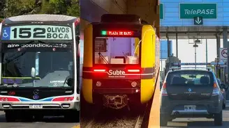 DESDE HOY AUMENTAN SUBTE, COLEVTIVOS Y PEAJES