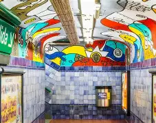 REABRIÓ LA ESTACIÓN AGUERO DEL SUBTE D