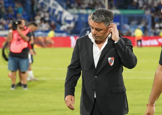 LUEGO DE LA DERROTA ANTE VELEZ GALLARDO EVALÚA SU FUTURO EN RIVER