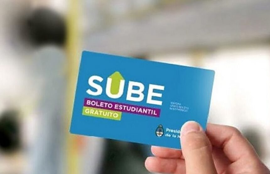 VUELVE A ESTAR VIGENTE EL BOLETO ESTUDIANTIL