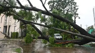 ALERTA EN EL AMBA POR LLUVIAS Y FUERTES VIENTOS