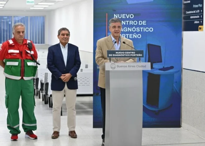 SE INAUGURÓ UN CENTRO DE DIAGNÓSTICO PARA LOS PORTEÑOS