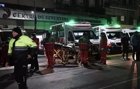 MURIÓ UNA PERSONA EN UN INCENDIO EN NUÑEZ