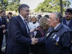 JORGE MACRI HOMENAJEÓ A LOS VETERANOS Y CAÍDOS EN MALVINAS