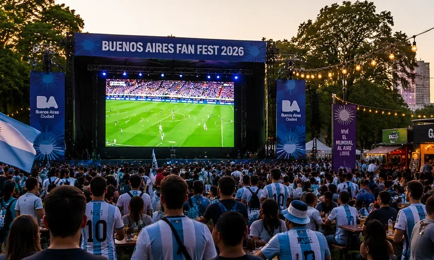 MÁS DE 200 MIL PESONAS YA PASARON POR EL FUN FEST MUNDIALISTA