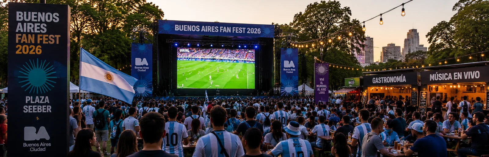 MÁS DE 200 MIL PESONAS YA PASARON POR EL FUN FEST MUNDIALISTA