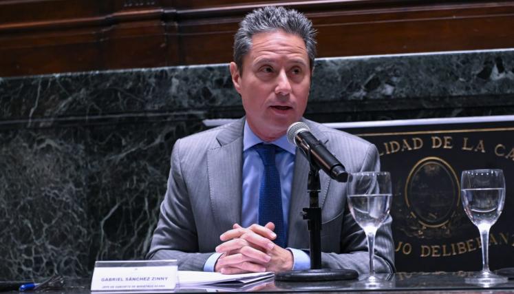 SANCHEZ ZINNY PRESENTÓ SU INFORME DE GESTIÓN EN LA LEGISLATURA