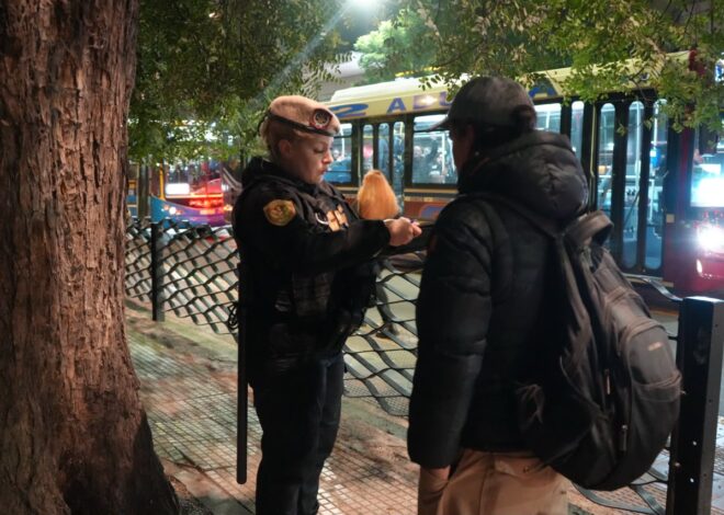 MEGA OPERATIVO EN LA CIUDAD CON 1.100 POLICÍAS