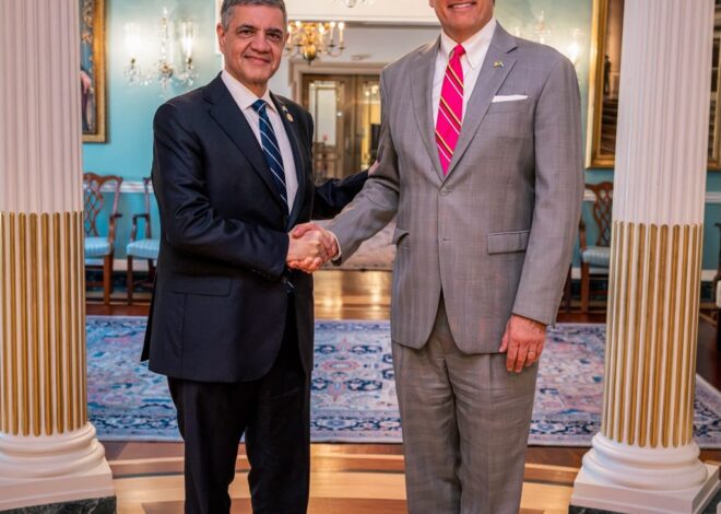 JORGE MACRI SE REUNIÓ CON CHRISTOPHER LANDAU EN WASHINGTON