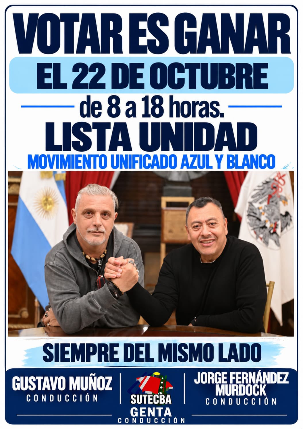 ELECCIONES EN SUTECBA LEGISLATURA
